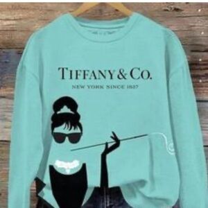 Audrey Hepburn / Tiffany & Co Sweatshirt - Size XL